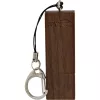 Pen drive USB 3.0 InLine, nogueira, com porta-chaves, 8 GB