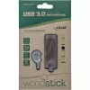 Pen drive USB 3.0 InLine, nogueira, com porta-chaves, 128 GB