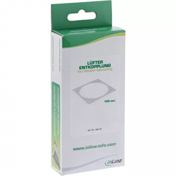 Tapete de desacoplamento para ventoinha InLine 36212I