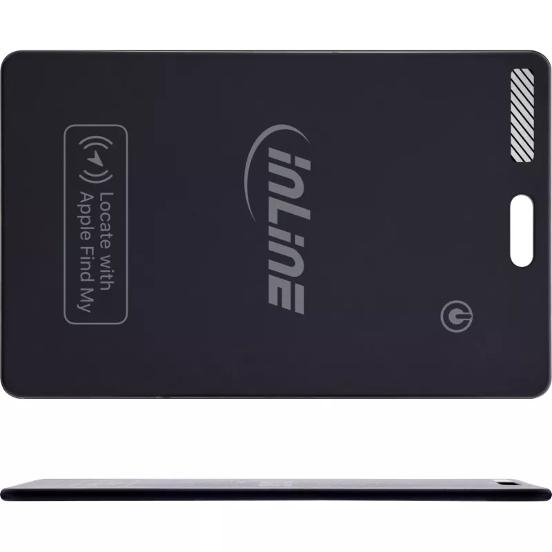 Rastreador/localizador GPS InLine 40080K localizador universal smartcard preto