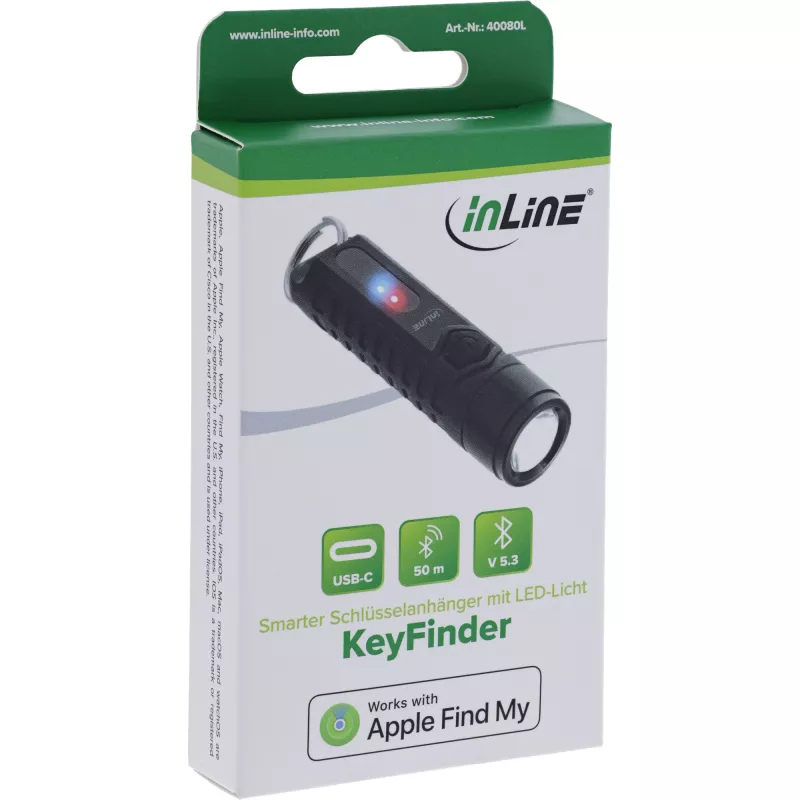 Localizador InLine 40080L rastreador GPS universal preto autonomia da bateria 6h