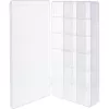 Caixa de peças pequenas InLine 43009E 18 compartimentos 213x114x35mm