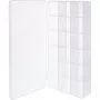 Caixa de peças pequenas InLine 43009E 18 compartimentos 213x114x35mm