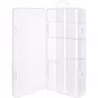 Caixa de peças pequenas InLine 10 compartimentos 206x107x33mm, transparente