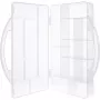 Caixa de peças pequenas InLine, 11 compartimentos, 271x186x40mm, transparente