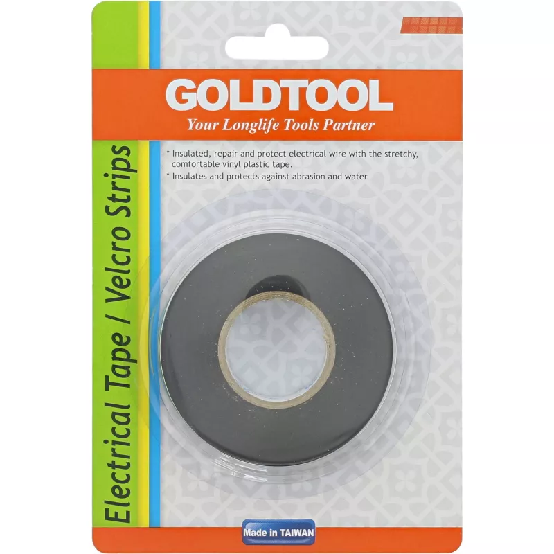 Fita isoladora elétrica InLine 43039A 18mm x 18m preta