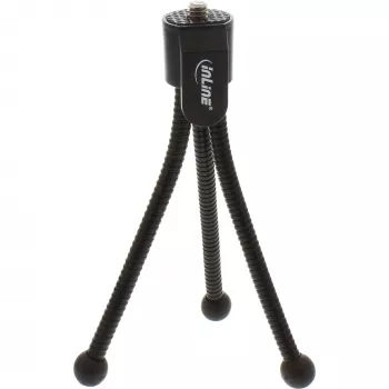 Mini tripé InLine para câmaras digitais 12,5 cm