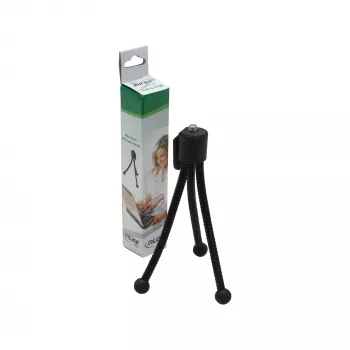 Mini tripé InLine para câmaras digitais 12,5 cm