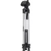 Tripé profissional InLine leve prateado capacidade de carga 5 kg altura 173 cm