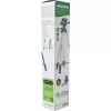 Tripé profissional InLine leve prateado capacidade de carga 5 kg altura 173 cm