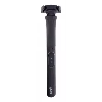 Tripé pau de selfie InLine 48091 com comando Bluetooth – suporte extensível para smartphone