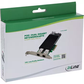 Placa de rede Ethernet interna InLine 51125P 1000 Mbit/s PCI Express