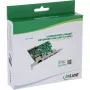 Placa de rede InLine 51125R Ethernet 1000 Mbit/s PCI Express