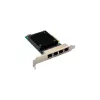 Placa de rede Quad Gigabit InLine, 4x RJ45 2,5 Gbit/s, PCIe x4, incl. chapa LP