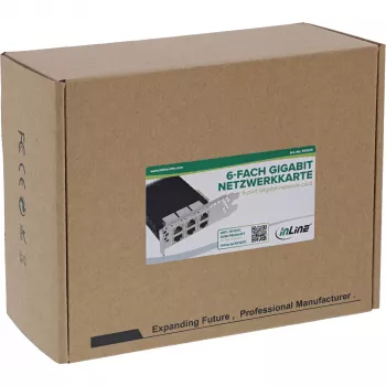 Placa de rede Ethernet interna InLine 51127C 1000 Mbit/s PCI Express