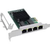 Placa de rede InLine 51127D interna Ethernet 1000 Mbit/s PCI Express