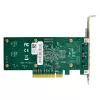Placa de rede Dual 10-Gigabit InLine, 2x RJ45 10Gb/s, PCIe x8, incl. suporte LP
