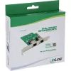 Placa de rede InLine 51128K Dual Gigabit 2x RJ45 PCIe x1