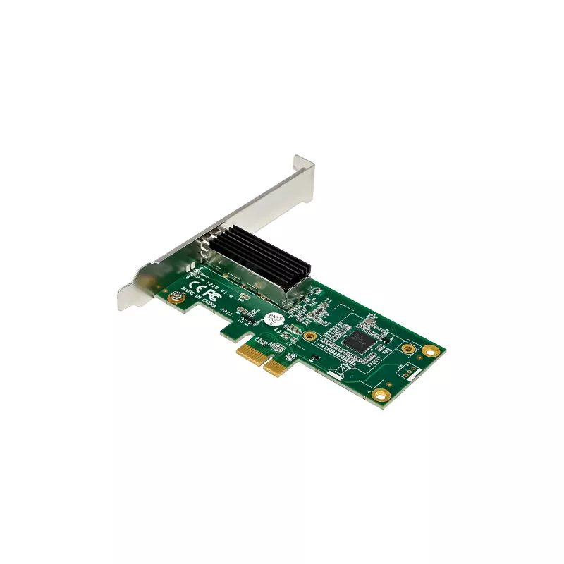 Placa de rede Gigabit InLine, 1x SFP, PCIe x1, incl. chapa low-profile