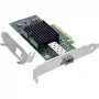 Placa de rede 10 Gigabit InLine, 1x SFP+, PCIe x8, incl. chapa low-profile