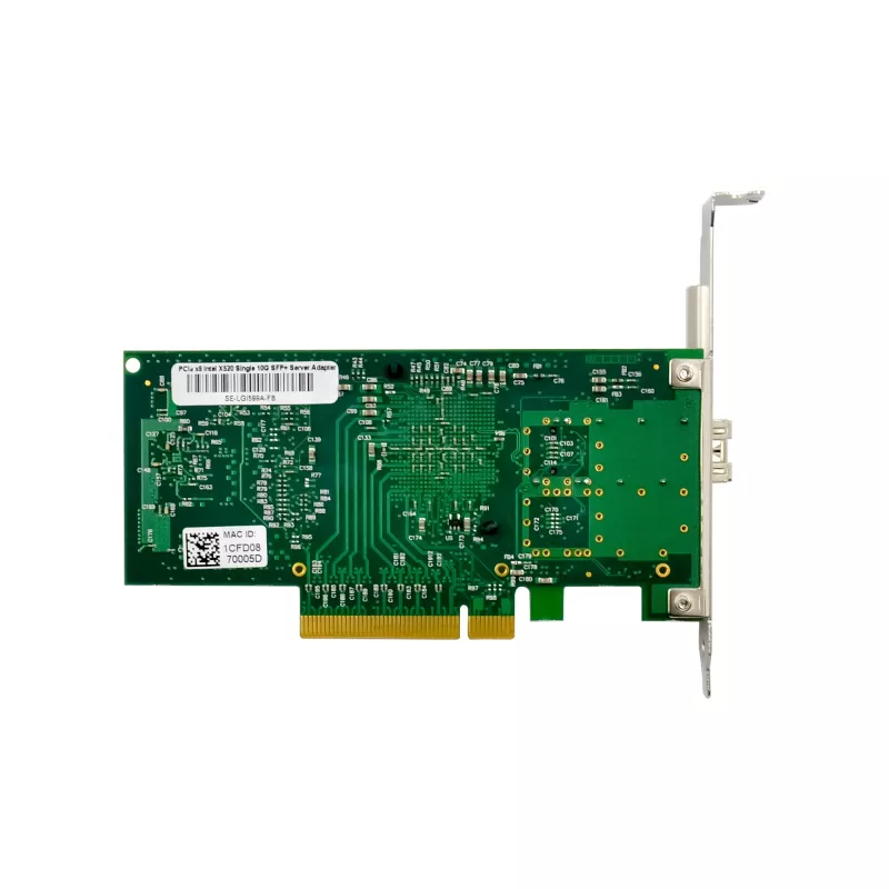 Placa de rede 10 Gigabit InLine, 1x SFP+, PCIe x8, incl. chapa low-profile