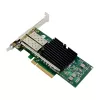 Placa de rede Dual 10 Gigabit InLine, 2x SFP+, PCIe x8, incl. chapa LP