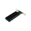 Placa de rede 10-Gigabit InLine, 1x RJ45 10Gb/s, PCIe x8, incl. chapa LP