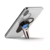 Suporte de automóvel 3-em-1 para smartphone InLine, suporte, anel para dedo, azul