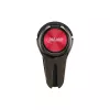 Suporte de automóvel 3-em-1 para smartphone InLine, suporte, anel para dedo, vermelho