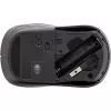Rato InLine 3-em-1, Bluetooth + 2x 2,4 GHz, 5 botões, ótico, cinzento/preto