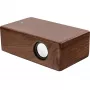 InLine woodbrick, altifalante de indução em caixa de madeira verdadeira