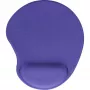 Tapete de rato InLine, apoio de pulso em gel, 230 x 205 x 20 mm, azul