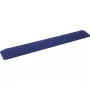 Teclado InLine com apoio de mãos em gel, azul, 464x60x23mm