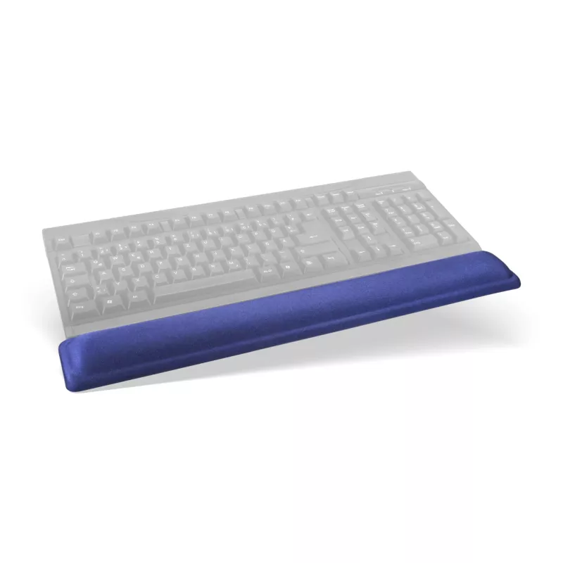 InLine Apoio de pulso em gel para teclado, azul, 464x60x23 mm