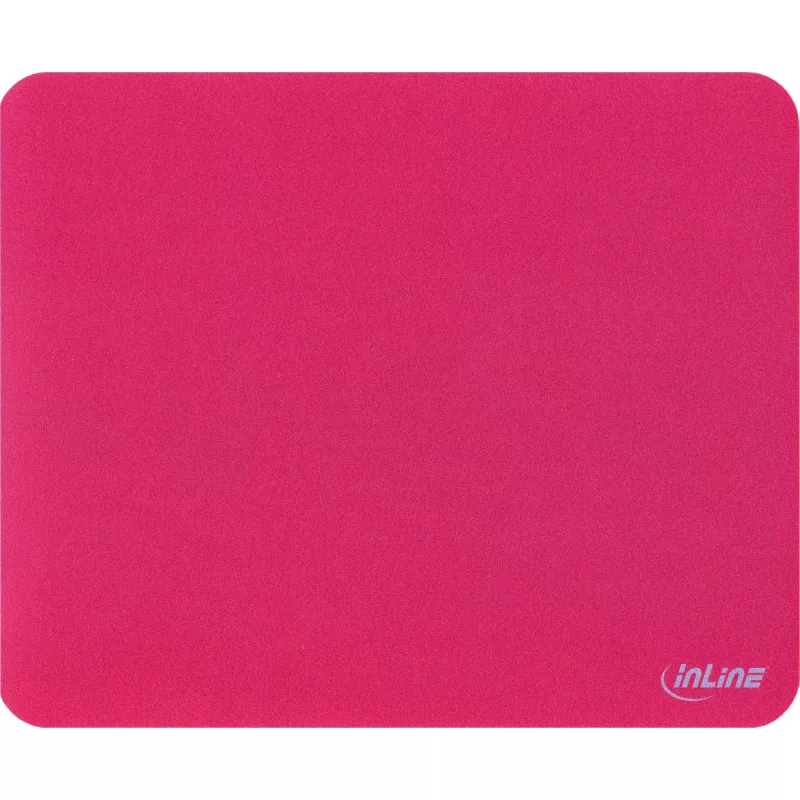 Tapete de rato InLine 55456R laser ultrafino vermelho 220x180x0,4mm