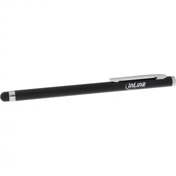 Caneta stylus InLine 55467S para ecrãs táteis preto