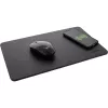Tapete de rato InLine, carregamento sem fios, 370x225x7mm, preto