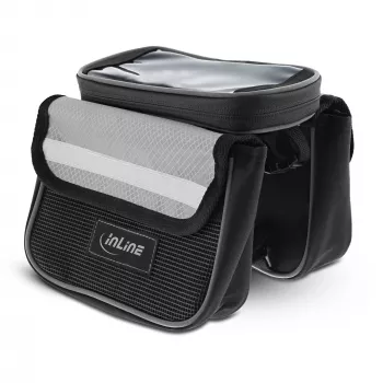 Saco de bicicleta multifunções InLine sport, preto
