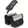 Saco de bicicleta multifunções InLine sport, preto