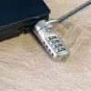 Cadeado de segurança para portátil InLine com combinação numérica 4,4 mm x 2 m