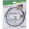 Cadeado de segurança para portátil InLine com combinação numérica 4,4 mm x 2 m