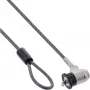 Cadeado de segurança para portátil InLine com chave 4,4mm x 2m
