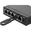Bloqueador de porta RJ45 InLine, conjunto inicial com 10 bloqueadores e chave, preto