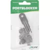 Bloqueador de porta RJ45 InLine, conjunto inicial com 10 bloqueadores e chave, preto
