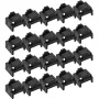 Bloqueador de porta RJ45 InLine, recarga de 20, preto