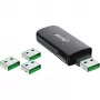 Bloqueador de porta USB InLine, bloqueador de 4 portas