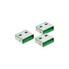 Recarga de 20 para bloqueador de porta USB InLine verde 55723N