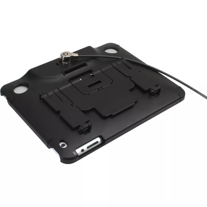Suporte com estojo de segurança para iPad InLine com cadeado de segurança e chave 2 m