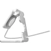 Suporte InLine em alumínio para Apple Watch prateado