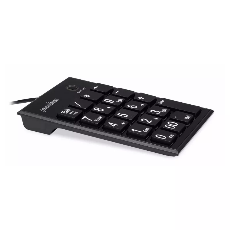 Perixx PERIPAD-202U teclado numérico USB-A preto (57161E)
